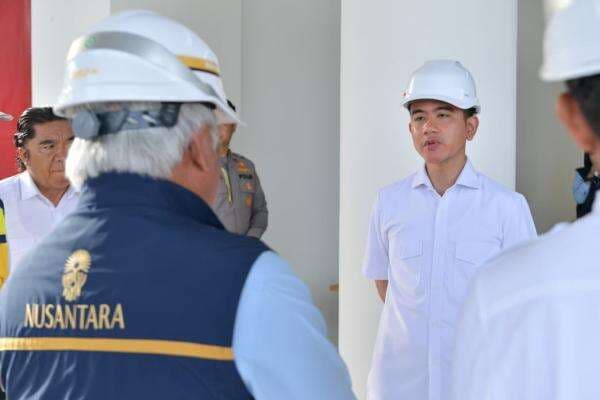 Tinjau Pasar KIPP IKN, Gibran Harap Jadi Penggerak Ekonomi Rakyat