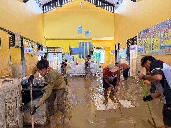 Pertamina Bersihkan Puskesmas Rantau, Pulihkan Layanan Kesehatan Aceh Tamiang