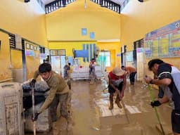 Pertamina Bersihkan Puskesmas Rantau, Pulihkan Layanan Kesehatan Aceh Tamiang