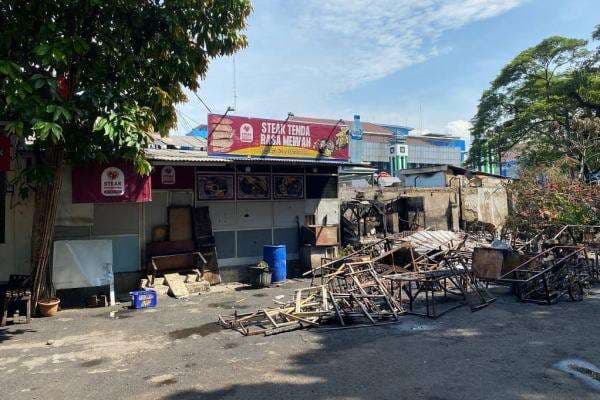 Fantastis! Kerugian akibat Kerusuhan Buntut 2 Matel Tewas di Kalibata Tembus Rp1,2 Miliar