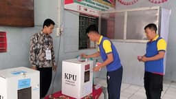 Salurkan Hak Pilih, Ratusan Narapidana di Lapas Kelas llB Brebes Nyoblos di TPS Khusus 901 