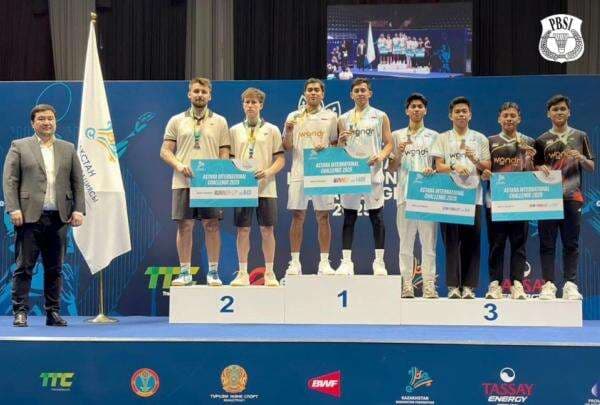 Rian/Rahmat Juara! Indonesia Borong 4 Gelar di Astana International Challenge 2025