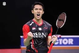 Jonatan Christie Melangkah ke-16 Besar di Turnamen Indonesia Masters 2025