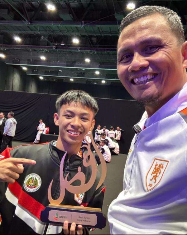 Juara Dunia Pencak Silat, Darmawan Bangga Bisa Mengharumkan Sulbar dan Indonesia