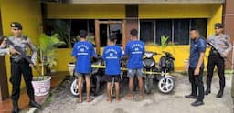 Jual Motor Curian via Media Sosial, 3 Pelaku Curanmor ini Diamankan Aparat Polres Sumba Barat