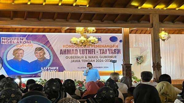 Relawan Barisan Luthfi Bergerak Siap Menangkan Ahmad Luthfi-Taj Yasin di Klaten