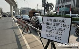 Catat! Ganjil-Genap di Jakarta Ditiadakan pada 25-26 Desember