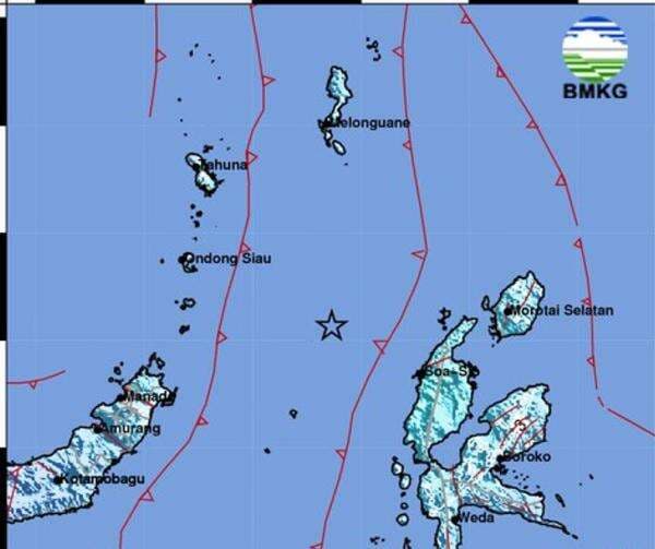 Gempa Besar M6,0 Guncang Pulau Doi Maluku Utara, Tidak Berpotensi Tsunami! Gempa Besar M6,0 Guncang Pulau Doi Maluku Utara, Tidak Berpotensi Tsunami!