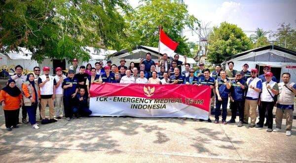 Tim Medis Indonesia Akhiri Misi Bantu Korban Gempa M7,7 di Myanmar
