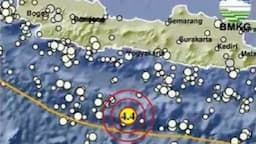 Gempa Terkini Magnitudo 4,0 Guncang Cilacap Jateng