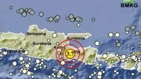 Gempa Terkini Magnitudo 3,7 Guncang Malang Jawa Timur