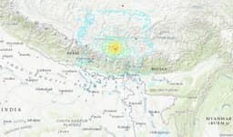 Gempa Dahsyat M7,1 di Tibet dan Nepal, Banyak Bangunan Ambruk