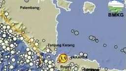 Gempa Hari Ini Magnitudo 3,9 Guncang Tigaraksa Banten