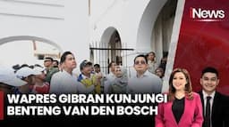 Momen Wapres Gibran Naik Pesawat Komersial saat Kunker ke Semarang