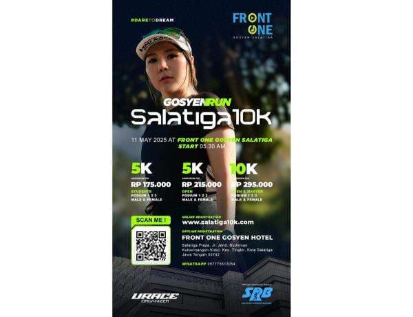 Front One Gosyen Hotel Gelar Event Lari Terbesar Pertama di Kota Salatiga Front One Gosyen Hotel Gelar Event Lari Terbesar Pertama di Kota Salatiga