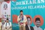 Hadiri Deklarasi Dukungan 42 Simpul Relawan di Cakung, Ridwan Kamil Balas dengan Pantun