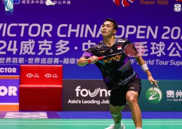 Hasil 16 Besar China Open 2024: Pulangkan Toma Junior Popov, Jonatan Christie Lolos Perempatfinal