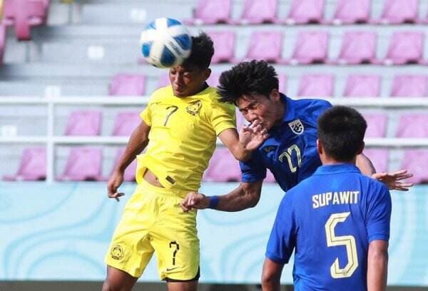 Hasil Babak Pertama Timnas Thailand U-16 vs Timnas Malaysia U-16 di Piala AFF U-16 2024: Harimau Malaya Unggul 1-0!