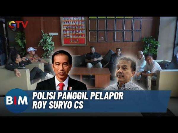Kasus Dugaan Kegaduhan Ijazah Jokowi, Pelapor Roy Suryo CS Diperiksa Polisi Kasus Dugaan Kegaduhan Ijazah Jokowi, Pelapor Roy Suryo CS Diperiksa Polisi