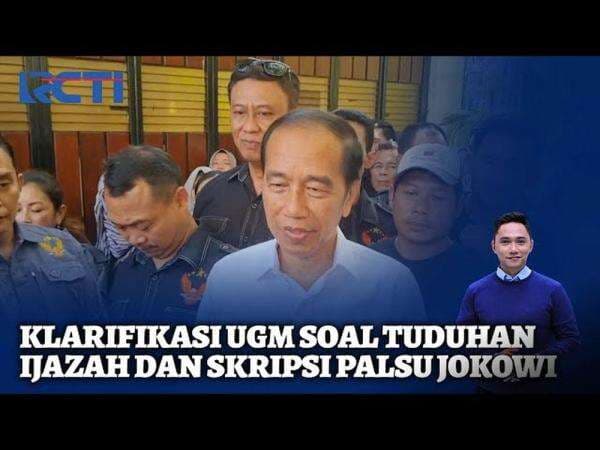 Jokowi Tunjukkan Ijazah Fakultas Kehutanan UGM Tanggapi Polemik Keaslian Jokowi Tunjukkan Ijazah Fakultas Kehutanan UGM Tanggapi Polemik Keaslian