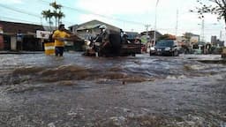 Jakarta Hujan Deras, Wilayah Kelapa Gading Jakut Banjir