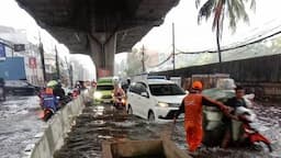 Bertambah, 5 Ruas Jalan di Jaksel Tergenang Banjir