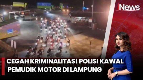 Asyik! Polisi Kawal Pemudik Sepeda Motor di Lampung Antisipasi Begal Asyik! Polisi Kawal Pemudik Sepeda Motor di Lampung Antisipasi Begal