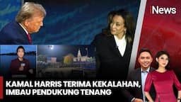 Trump Menang, Kamala Harris Minta Pendukungnya Tenang