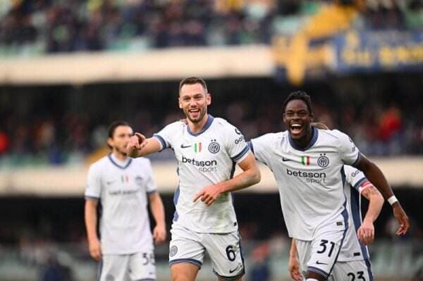 Hasil Hellas Verona Vs Inter Milan: Nerazzuri Pesta Gol 5-0!