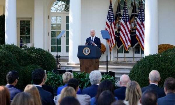 Pidato Perdana Pasca-Pilpres Amerika, Biden Janji Serahkan Jabatan ke Trump dengan Damai