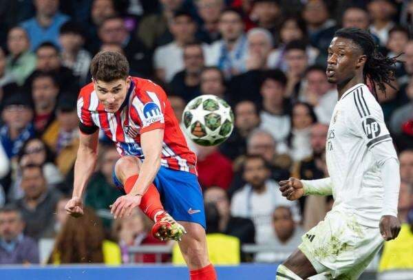 Julian Alvarez Angkat Bicara soal Gol Penaltinya ke Gawang Real Madrid yang Dianulir Wasit di 16 Besar Liga Champions 2024-2025