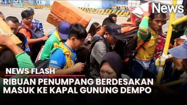 Puncak Arus Balik Lebaran, Ribuan Penumpang Padati Pelabuhan Tanjung Perak | News Flash Puncak Arus Balik Lebaran, Ribuan Penumpang Padati Pelabuhan Tanjung Perak | News Flash