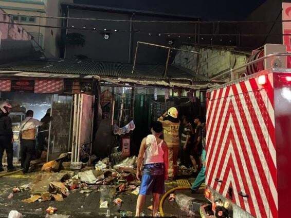 Ruko Warung Sembako Hangus Terbakar di Cengkareng Jakbar