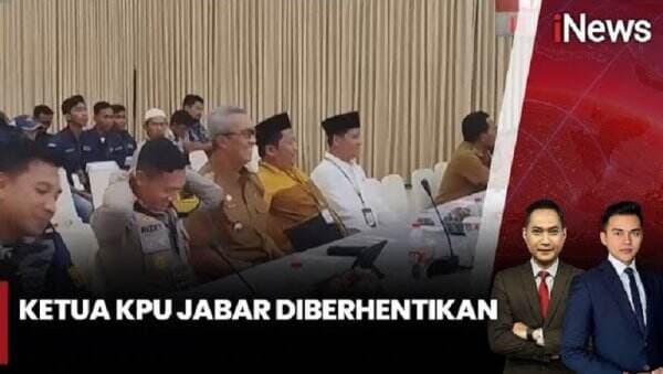 Ketua KPU Jabar Dicopot, Proses Tahapan Pilkada Tetap Berjalan