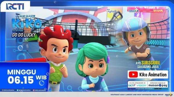 KIKO Season 4 Episode Go Go Lucky, Saksikan Minggu 20 April 2025 Pukul 06.15 WIB di RCTI KIKO Season 4 Episode Go Go Lucky, Saksikan Minggu 20 April 2025 Pukul 06.15 WIB di RCTI