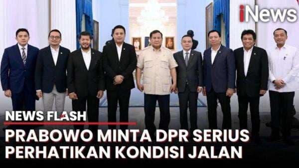 Bertemu Presiden Prabowo di Istana, Komisi V DPR Sampaikan Kondisi Jalan Daerah | News Flash Bertemu Presiden Prabowo di Istana, Komisi V DPR Sampaikan Kondisi Jalan Daerah | News Flash