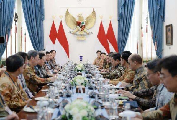 Bertemu Prabowo, Konglomerasi Korea Selatan Tambah Investasi Rp30 Triliun Bertemu Prabowo, Konglomerasi Korea Selatan Tambah Investasi Rp30 Triliun
