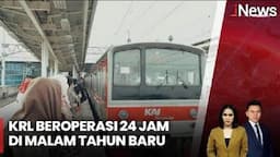 KRL Beroperasi 24 Jam di Malam Tahun Baru