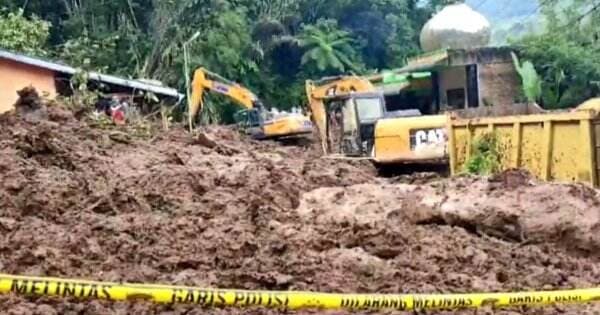 Tanah Longsor Terjang Karo Sumut, 6 Orang Masih Hilang