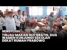 Dua Wamen Tinjau Pemberian Makan Gizi Gratis di Dua Sekolah di Bogor 