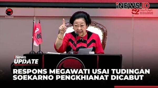 Momen Megawati Menangis, Berterima Kasih ke Prabowo karena Nama Bung Karno Dipulihkan