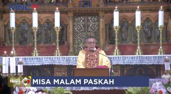Ribuan Umat Padati Gereja Katedral Jakarta, Misa Paskah 2025 Berlangsung Khidmat Ribuan Umat Padati Gereja Katedral Jakarta, Misa Paskah 2025 Berlangsung Khidmat