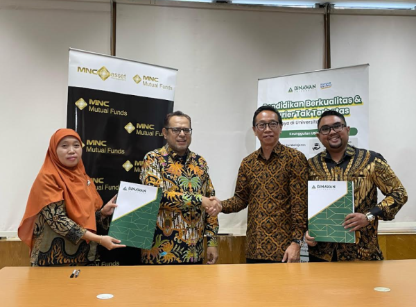 MNC Asset Management dan Universitas Binawan Bentuk Dana Abadi Dukung Program Beasiswa