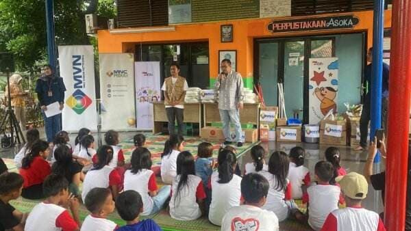 Berikan Bantuan, MVN dan MNC Peduli Ingin Bawa Keceriaan untuk Anak-Anak Dhuafa