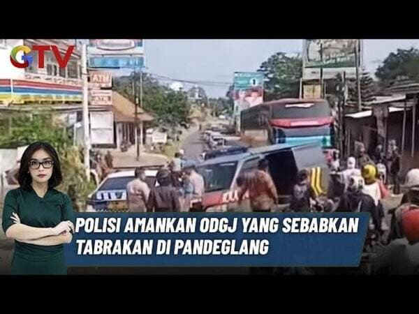 Dua Mobil Dinas Polisi Tabrakan karena ODGJ