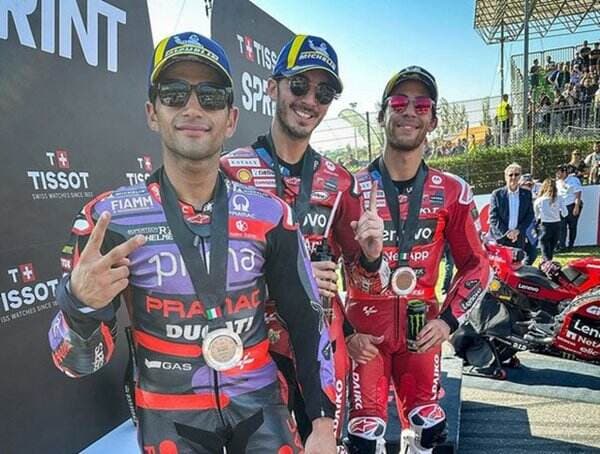 MotoGP Emilia-Romagna 2024: Bidik Kemenangan, Jorge Martin Tebar Ancaman ke Francesco Bagnaia 