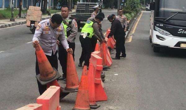 52 U-Turn di Jalur Pantura Bekasi Ditutup Selama Mudik-Balik Lebaran 2025