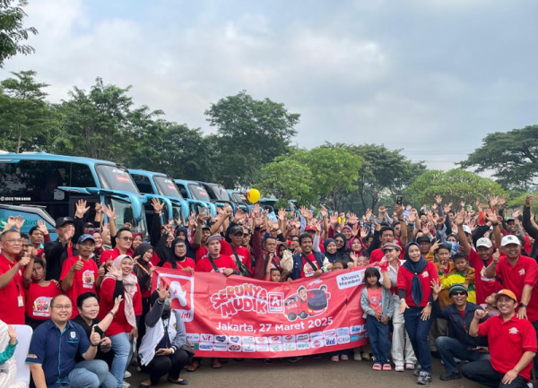 Mudik Gratis Lebaran 2025 Alfamidi, 1.200 Pemudik Diberangkatkan ke Kampung Halaman Mudik Gratis Lebaran 2025 Alfamidi, 1.200 Pemudik Diberangkatkan ke Kampung Halaman