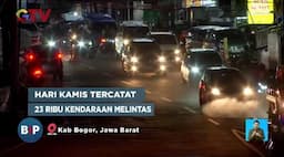 Arus Libur Nataru di Simpang Gadog Terpantau Ramai Lancar