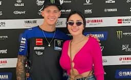 5 Potret Nikita Mirzani Akrab dengan Para Pembalap MotoGP Mandalika 2024